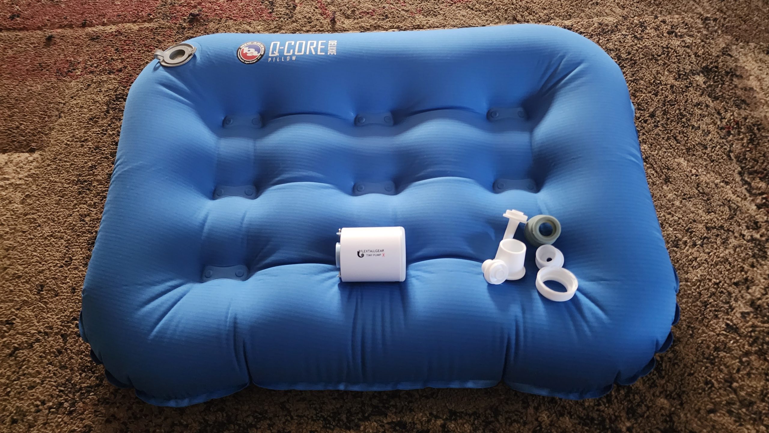 Pillow and Air Pump