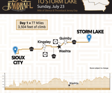 RAGBRAI L – Day 1